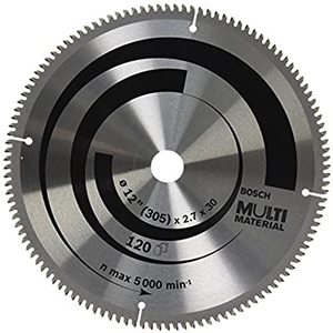 להב Multi Material לעץ ואלומיניום "12 - 120 שיניים Bosch 2608642210