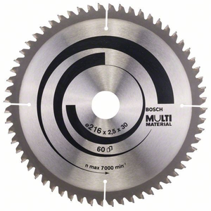 להב Multi Material לאלומיניום ועץ "8.5 - 60 שיניים Bosch 2608640446