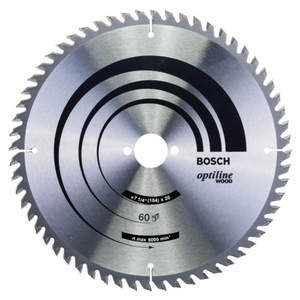 להב Optiline Wood לעץ "7.25 - 60 שיניים Bosch 2608640854
