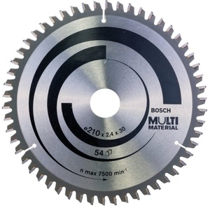 להב Multi Material לאלומיניום ועץ  "8.25 - 54 שיניים Bosch 2608640511