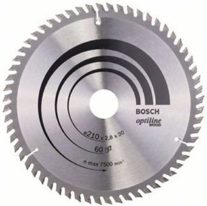 להב Optiline Wood לעץ "8.25 - 60 שיניים Bosch 2608641190