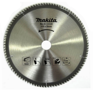 להב לחיתוך אלומיניום "12 - 80 שיניים MAKITA D-16520