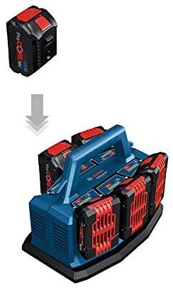 עמדת טעינה 6 כניסות Bosch Professional Gal 18V6-80