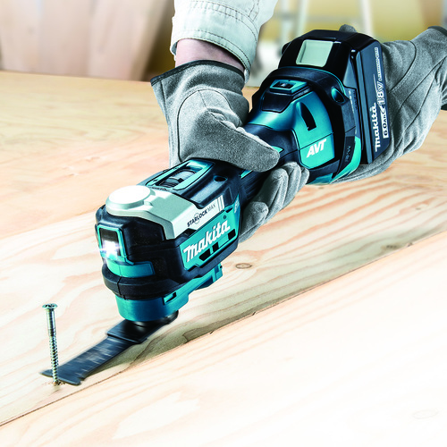 גוף מסור מלטשת נטענת בראשלס MAKITA DTM52Z BL 18V