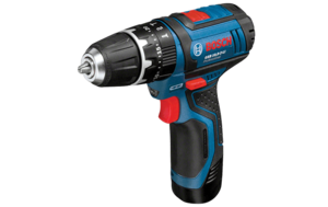 מברגה/מקדחה רוטטת נטענת + 2 סוללות 2 אמפר BOSCH GSB 12V-15