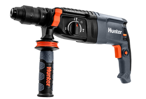 פטישון חשמלי מקצועי 26 מ"מ Hunter 100111-001 800W כולל אביזרים ופוטר נוסף !
