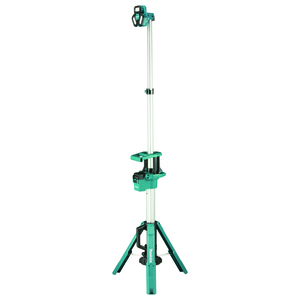 עמוד תאורה נטען + 2 סוללות 4 אמפר Makita DML814RME 18V