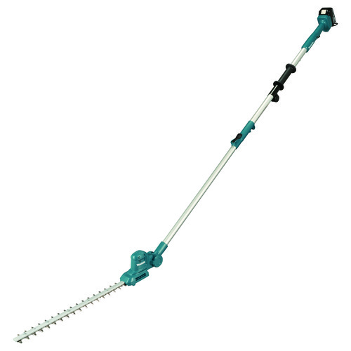 גוזם גדר חיה נטען לגיזום בגובה + 2 סוללות 4 אמפר MAKITA DUN461 18V