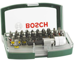 סט 32 חלקים ביטים עם מוביל Bosch X-Line 2607017560
