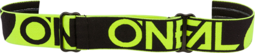 משקפי אבק ONEAL B-10 GOGGLE TWOFACE בצבע צהוב-שחור עם עדשה שקופה 3D, רצועה מתכווננת ופסי סיליקון, מספקים הגנה מושלמת מאבק ופגיעות לפעילות שטח מקצועית