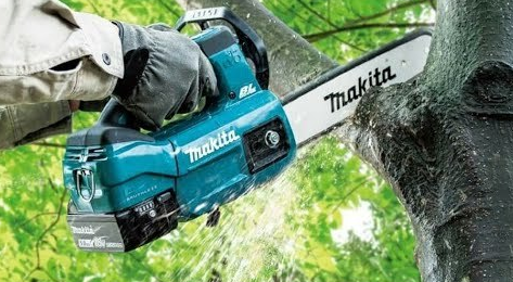 גוף מסור שרשרת נטען בראשלס MAKITA DUC254Z BL 18V