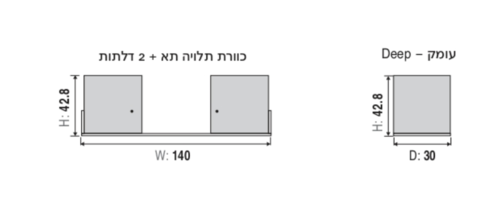 שולחן כתיבה דגם תומי
