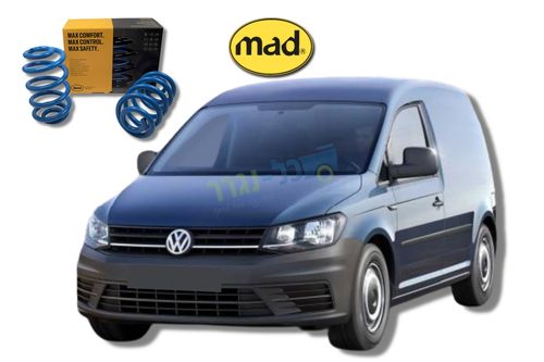זוג קפיצים קדמיים מחוזקים לקאדי 2.0TDI 2004-2021