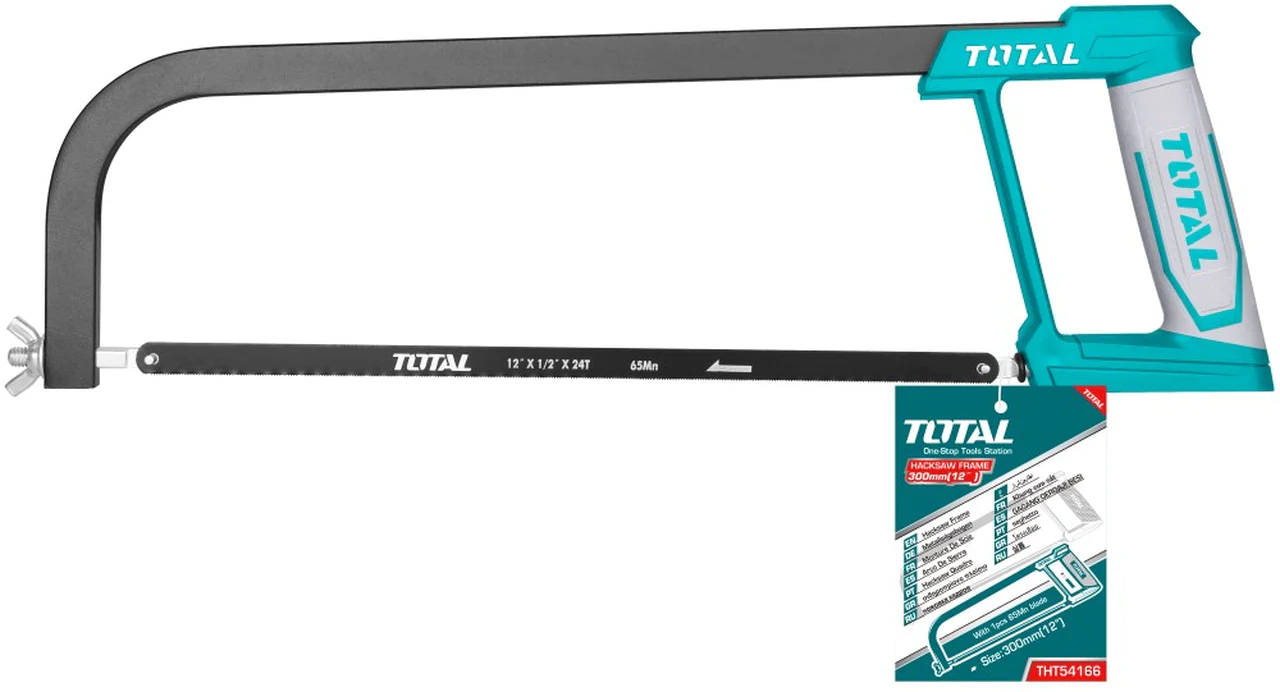 מסור מסגרת למתכת 12" THT54166 TOTAL