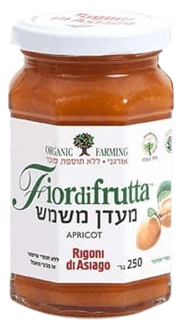 מעדן משמש אורגני 250 ג'