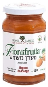 מעדן משמש אורגני 250 ג