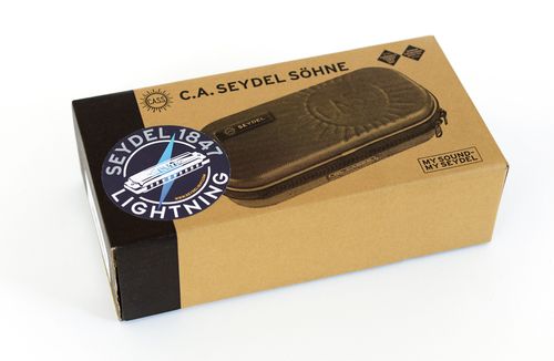 סט של 7 מפוחיות בלוז Seydel 1847 Lightning בסולמות שונים עם נרתיק קשיח