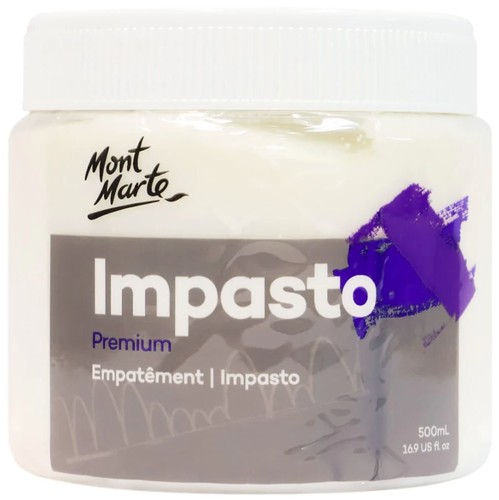 מדיום לעיבוי צבע MONT MARTE IMPASTO (500 מ