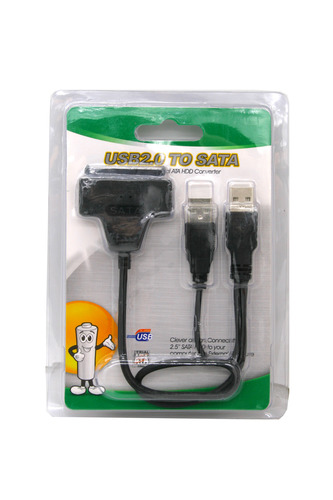 כבל מחבר דיסק קשיח מחשב נייד 2.5 ל- USB