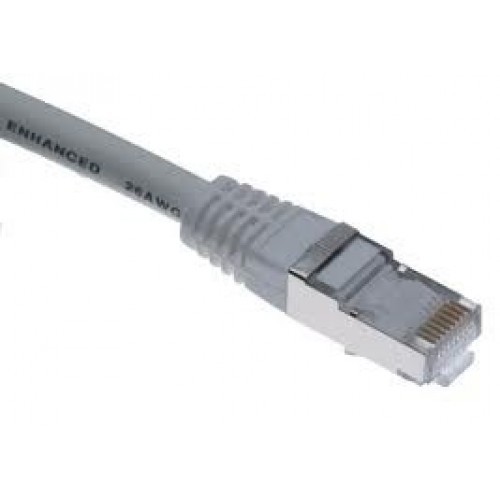 כבל רשת מסוכך 1 מטר Cat5e