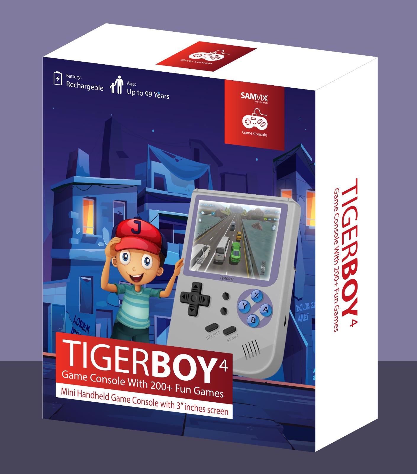 קונסול משחקים SAMVIX  TIGERBOY 1