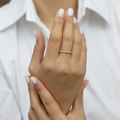 טבעת יהלומים 0.63ct מקולקציית 