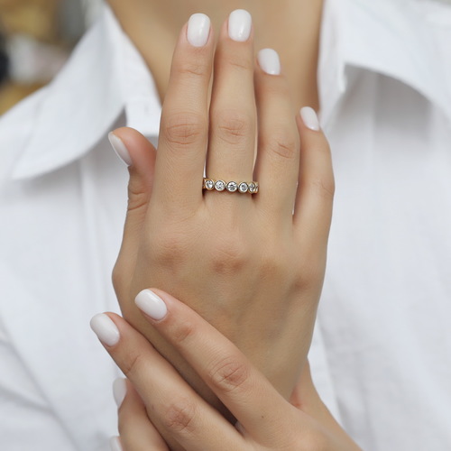 טבעת יהלומים  1.0CT מקולקציית 