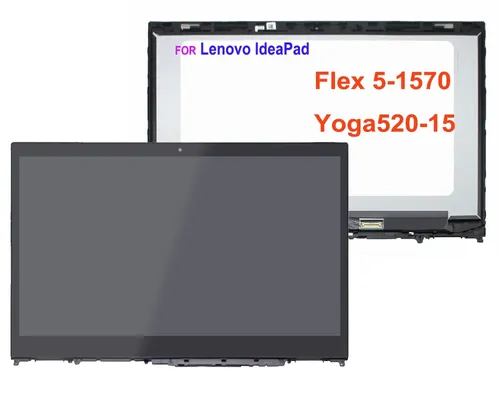 מסך טאץ קומפלט למחשב נייד LENOVO FLEX 5-1570 1580 yoga 520-15
