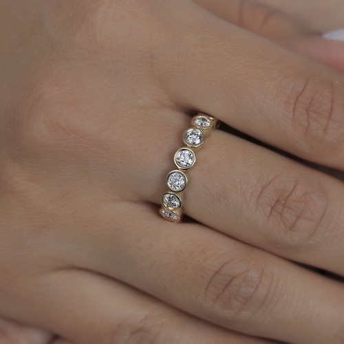 טבעת יהלומים  1.0CT מקולקציית 