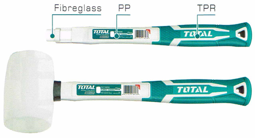 פטיש גומי 220 גרם ידית TPR THT76836