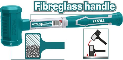פטיש גומי ללא רתע 850 גרם 2L 2lb