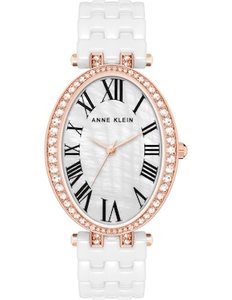 Anne Klein AK/3900RGWT קרמיקה אובלי חדש