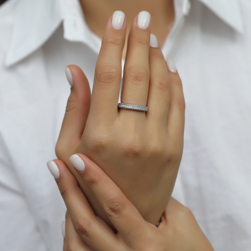 טבעת יהלומים 0.20ct מקולקציית 