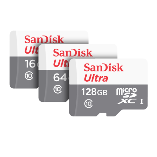 באנדל 3 כרטיסי SANDISK MICRO 32/64/128