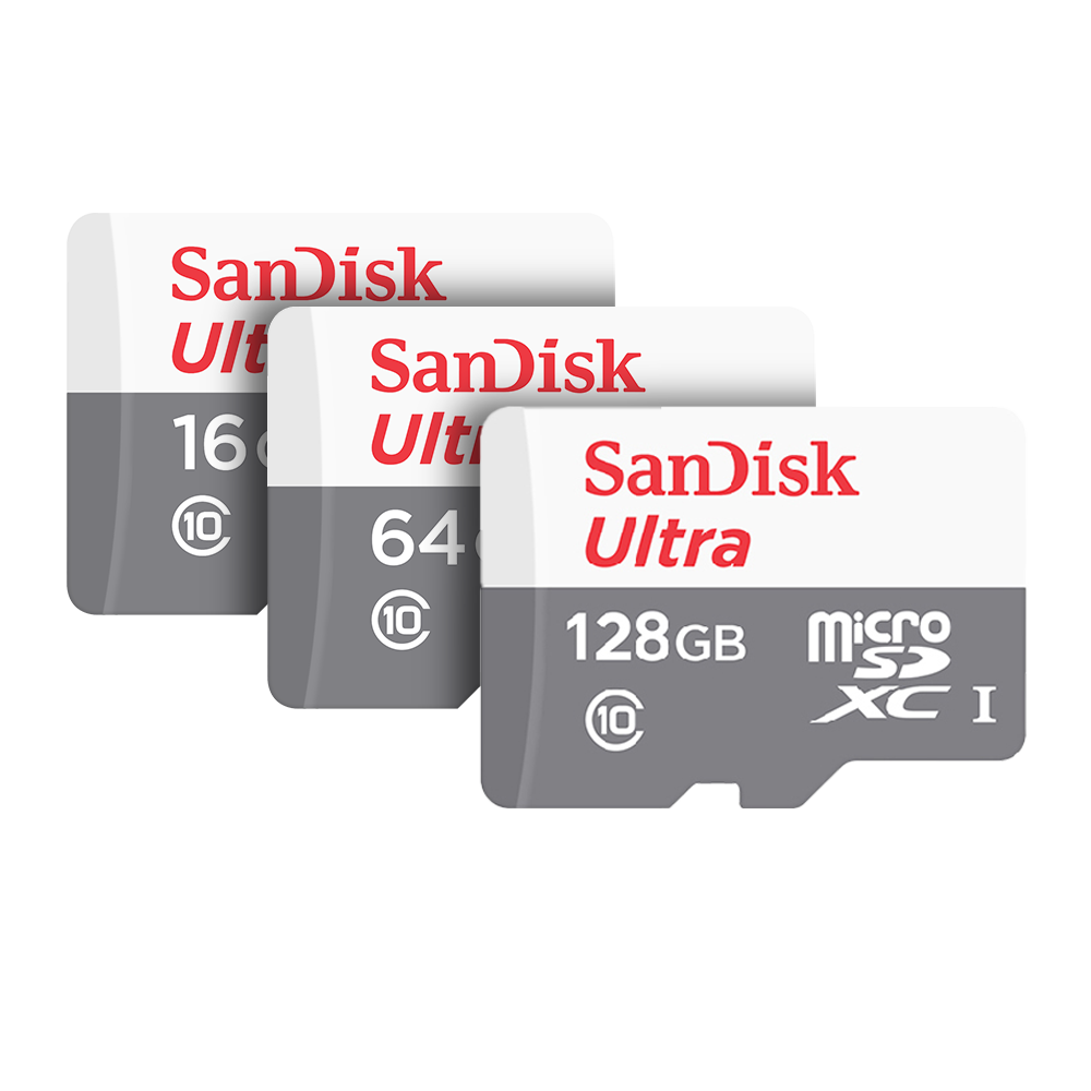 באנדל 3 כרטיסי SANDISK MICRO 32/64/128