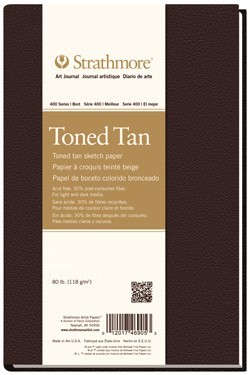 מחברת רישום Strathmore TONED TAN (14X21.6 ס