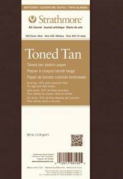 מחברת רישום Strathmore TONED TAN (19.7X24.8 ס