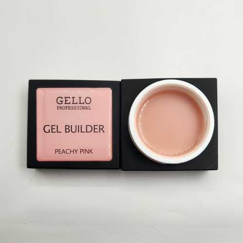 ג'ל בנייה 50 גרם בגוון PEACHY PINK