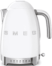 קומקום חשמלי smeg צבע לבן בטמפרטורה משתנה KLF04WHEU