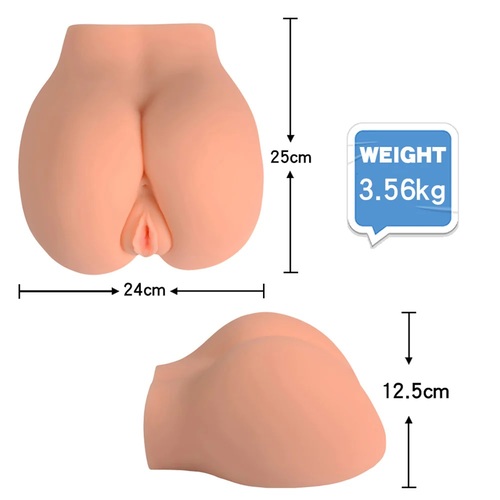 ישבן נשי סיליקון 2 פתחים 