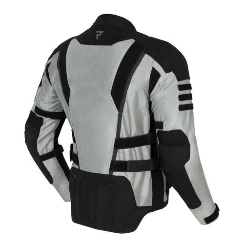 מעיל קיץ רבל הורן שחור / אפור - REBELHORN SCANDAL 2 TEXTILE JACKET
