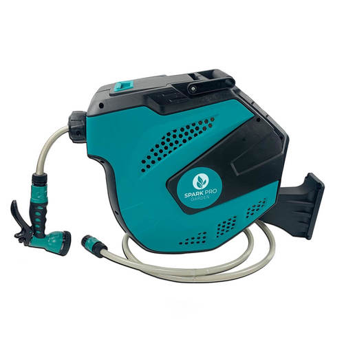 גלגלת השקיה מקצועית אוטומטית 20 מטר SPARK PRO GARDEN
