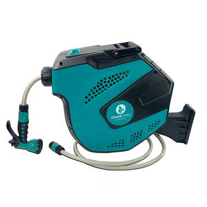 גלגלת השקיה מקצועית אוטומטית 20 מטר SPARK PRO GARDEN