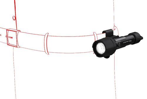 פנס יד P6R WORK מבית Led Lenser