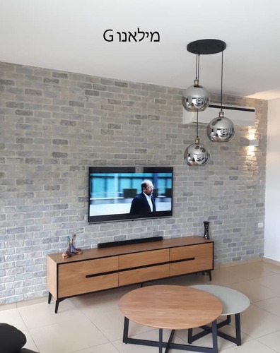 קיר דמוי בריקים להדבקה דגם מילאנו G