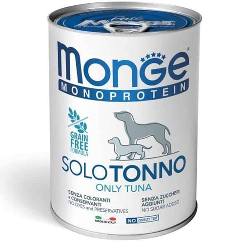 מונג' שימור מונו פרוטאין טונה 400 גרם Monge Monoprotein only tuna