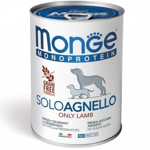 מונג' שימור מונו פרוטאין כבש 400 גרם Monge Monoprotein only lamb