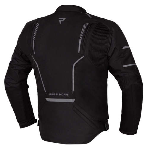 מעיל רב עונתי רבל הורן שחור  - REBELHORN BLAST TEXTILE JACKET