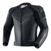 מעיל עור רבל הורן שחור - REBELHORN FIGHTER LEATHER JACKET