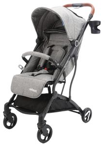 טיולון קליל וסופר קומפקטי ROYAL עם תיק נשיאה - אפור